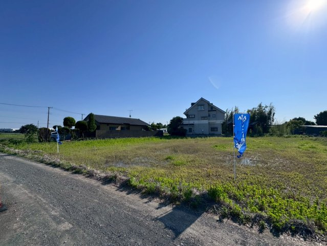 土地 富士見市下南畑 の前面道路含む現地写真|日当たり良好！