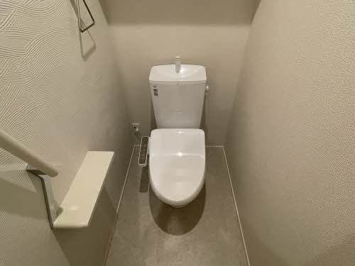 熊本市中央区新大江１丁目のアパートのトイレ