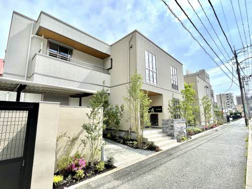 熊本市中央区新大江１丁目のアパートの外観