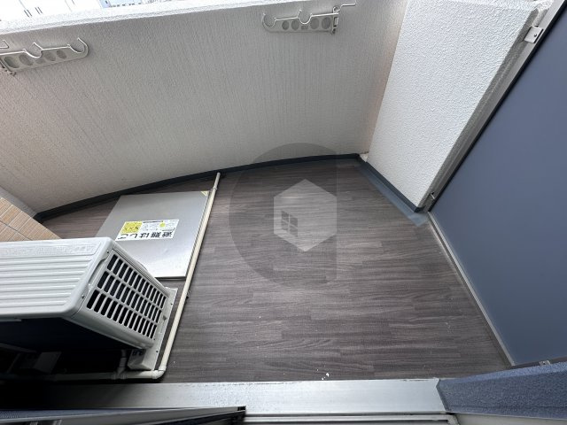 東大阪市高井田本通７丁目の賃貸マンションのバルコニー