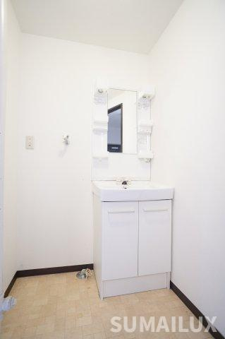 熊本市東区渡鹿８丁目の賃貸マンションの独立洗面台