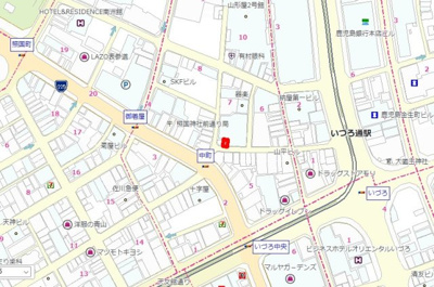 【地図】 | 鹿児島なや通り店舗ビル