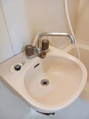 【洗面所】 | ピースフルハイツ | ゆったりとスペースのある洗面所