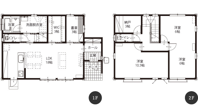 仲介手数料不要　新産住拓新須屋2階建て【西合志南小・西合志南中】