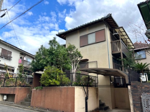 閑静な住宅地☆全居室６帖以上の５ＬＤＫ☆カーポート駐車１台ＯＫ☆八幡市橋本新石の外観|外観