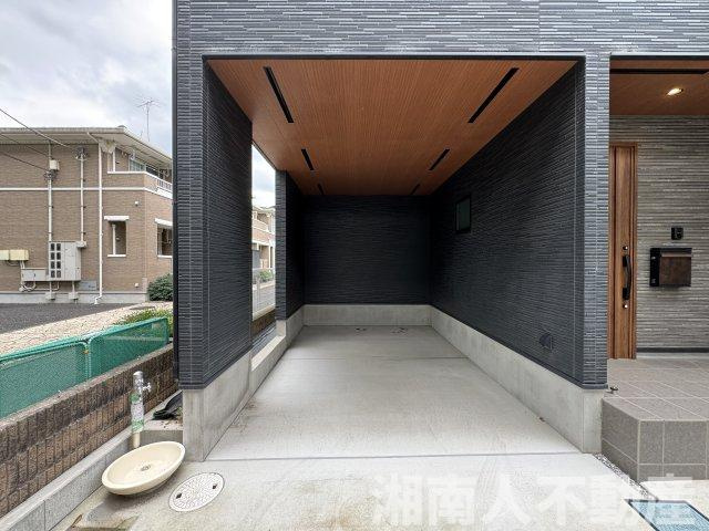 高座郡寒川町宮山の中古一戸建の駐車場|駐車場に車を止められます