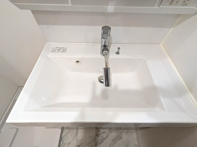 LUMIEC NEGISHIの設備|ハンドシャワー付独立洗面台です