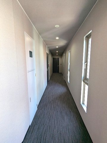 LUMIEC NEGISHIの設備|雨に濡れず、外から見えない内廊下です