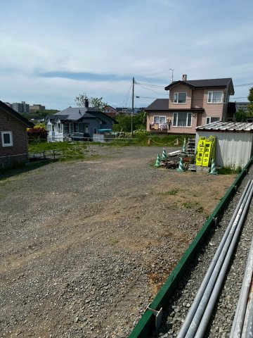 【建築条件なし】春採2丁目　高台の売り土地の外観