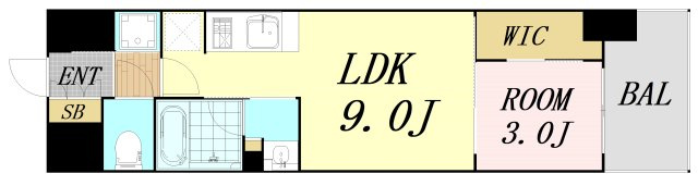 リビオメゾン新大阪　仲介手数料無料の間取り