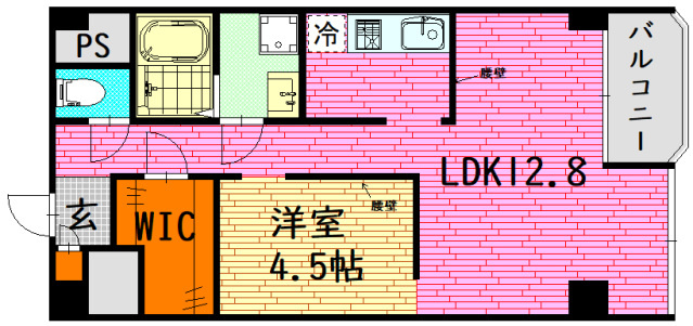ダイヤコーポ東雲の間取り