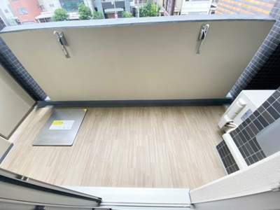 【バルコニー】 | La Douceur玉造 | お洗濯にも便利なバルコニー付き