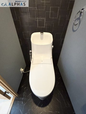 【トイレ】 | ダイアパレス西明石 | 清潔感あふれる洗浄便座付きトイレ♪