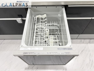 【キッチン】 | ダイアパレス西明石 | 食洗機付きシステムキッチンで家事の負担を軽減！家族との時間も増えますね♪