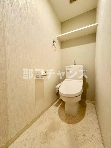 名古屋市中川区山王３丁目の賃貸マンションのトイレ