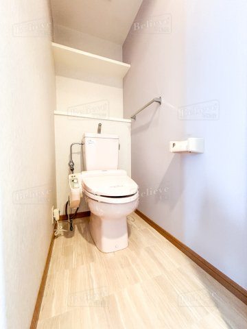 エバーライフネアシティ久留米壱番館のトイレ|嬉しい温水洗浄便座付き♪