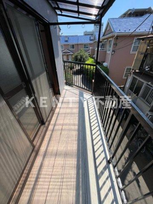 【バルコニー】 | 西六郷3丁目戸建て | バルコニーからの眺めを楽しみながら食事をしませんか