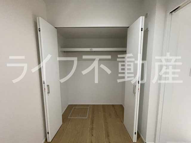 CRASTINE岩田町5丁目の収納|大きなものも収納できそうです