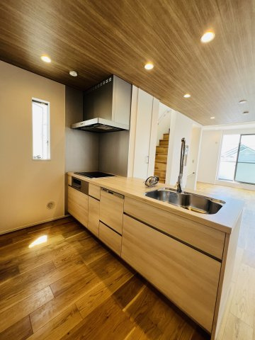 Sky Deck House 湘南七里ガ浜のキッチン