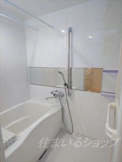 広島市安佐北区可部南１丁目のアパートの浴室