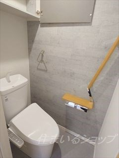 広島市安佐北区可部南１丁目のアパートのトイレ