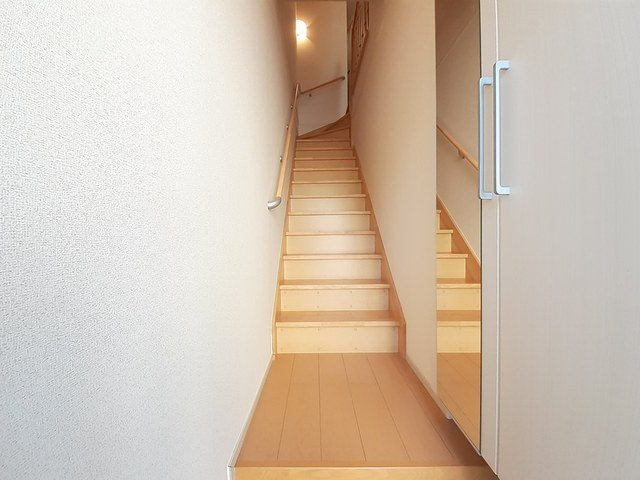 サニーⅠの玄関|ゆったりとした玄関です