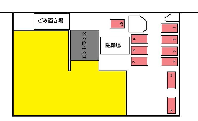 アベニール国立の区画図