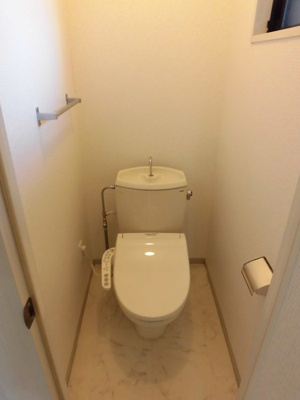 【トイレ】 | セジュール大善寺B | シンプルで使いやすいトイレです