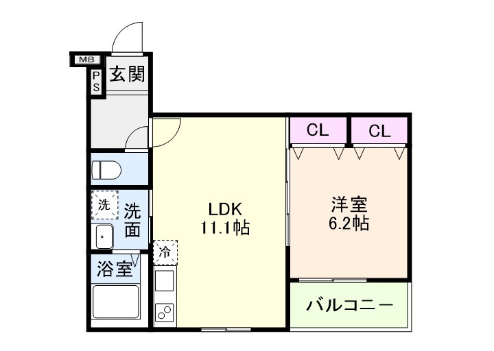 アニマーレの間取り