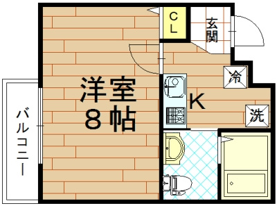 Kanon西院（カノン西院）の間取り