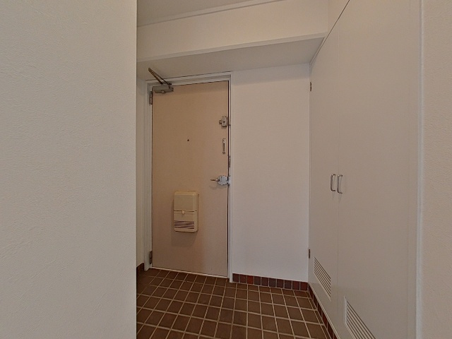 ユニーブル住吉公園の玄関|ゆったりとした玄関です