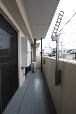 ココガーデンのバルコニー