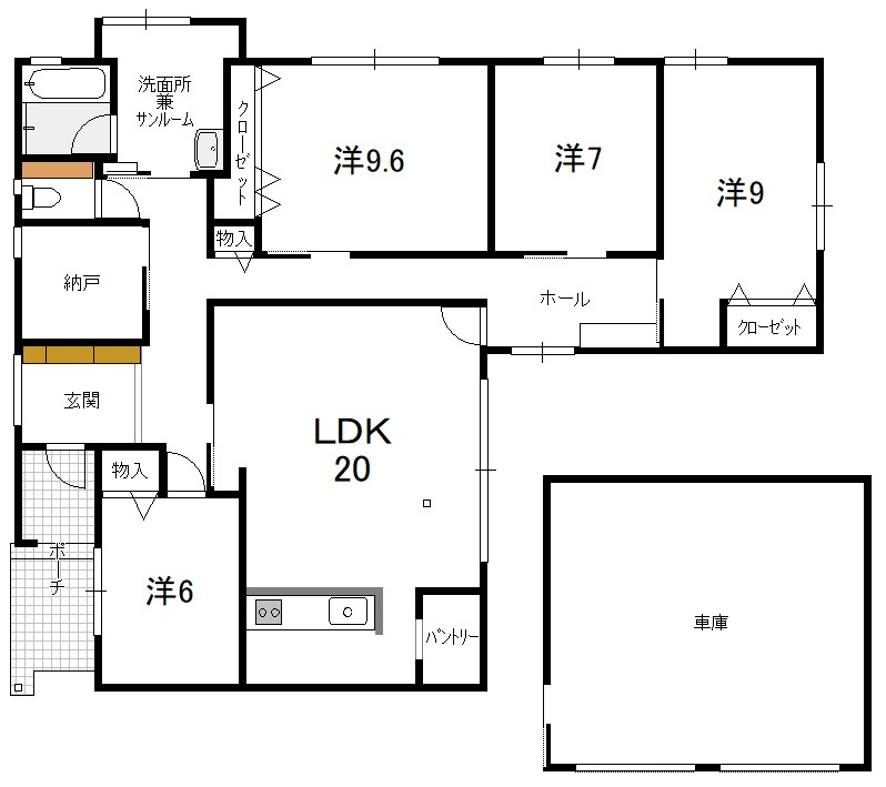 【間取り】の画像