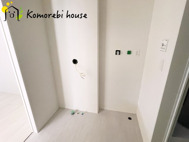 鴻巣市大芦　新築一戸建て　グラファーレ　01の独立洗面台|独立洗面台、朝の身支度には欠かせません