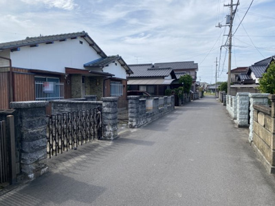 【前面道路含む現地写真】 | 新居浜市八幡１丁目　売土地