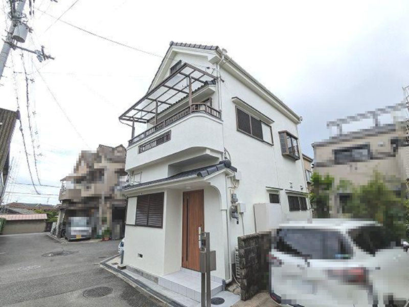 大峰元町2丁目　中古一戸建ての前面道路含む現地写真|■物件内覧・資金計画相談・住宅ローン相談、リフォーム相談、お問合せ受付中■
※当日・翌日のご内覧、ご相談はお電話でのお問合せがスムーズです！