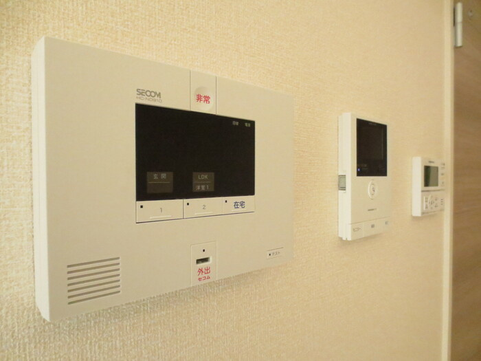 ラ・ナチュール B棟のセキュリティ|Ｂ105 ホームセキュリティ ＴＶインターホン