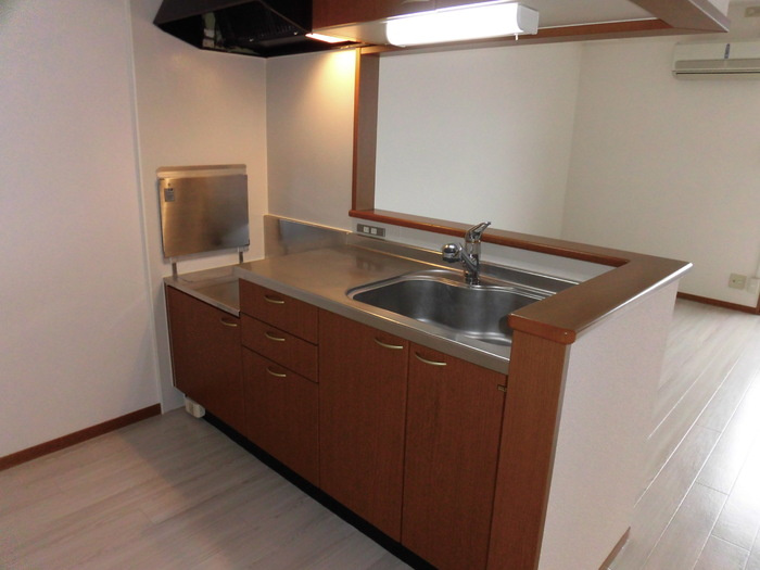 ウィルコート志比田のキッチン|203 対面キッチン