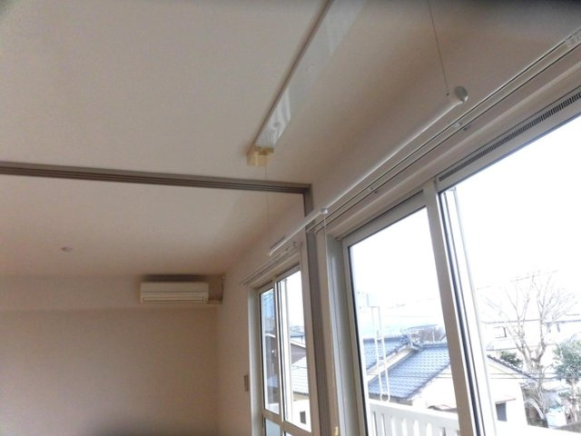 N's BLANC D棟|D217 室内物干し