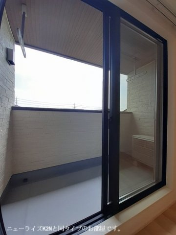 エトワールＡのバルコニー