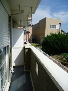 プラシード・カーサのバルコニー