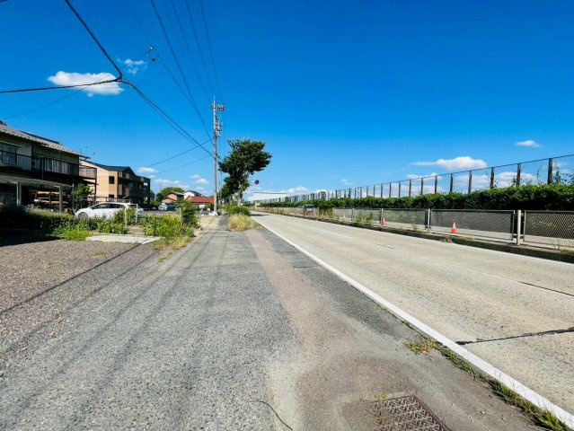 売土地　各務原市那加桐野外二ヶ所大字入会地　43.74坪の前面道路含む現地写真