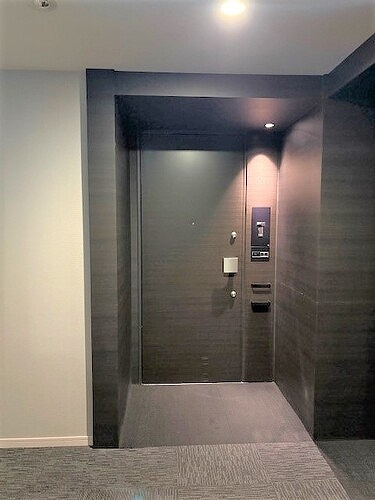 大阪ひびきの街　ザ・サンクタスタの玄関|玄関ドア