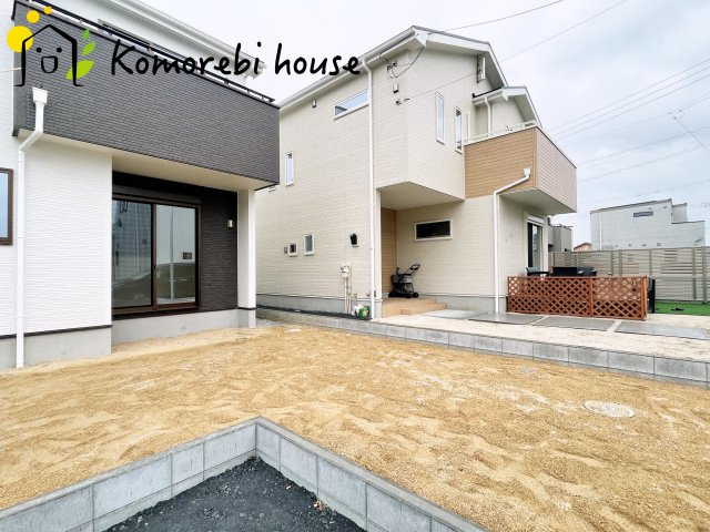 川島町下伊草　新築一戸建て　いろどりアイタウン　04の庭|お庭の付いた物件です