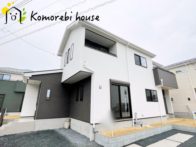 川島町下伊草　新築一戸建て　いろどりアイタウン　04の外観|外はこのようになっています