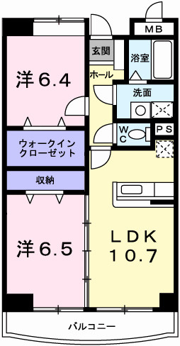 ラフォーレ東山の間取り