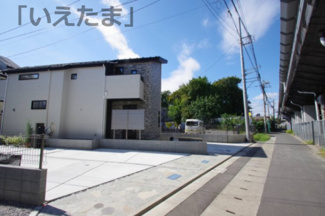 【前面道路含む現地写真】 | 【仲介手数料無料！！】府中市分梅町2丁目　新築戸建て（全1棟）1号棟　6499万円
