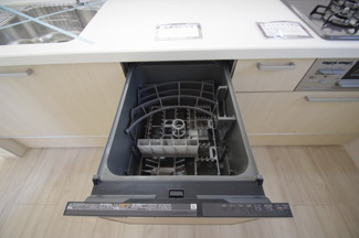 【キッチン】 | 【仲介手数料無料！！】府中市分梅町2丁目　新築戸建て（全1棟）1号棟　6499万円 | ビルトイン食洗機