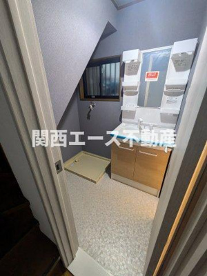 【洗面所】 | 泉町１丁目貸家