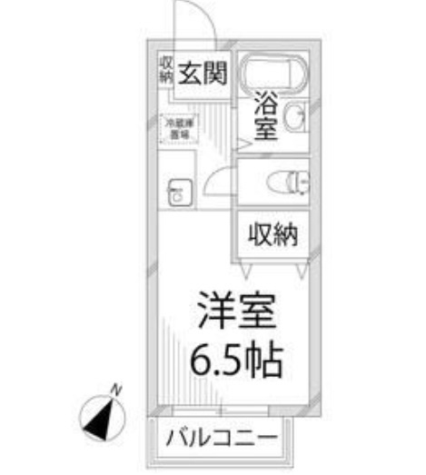 姫路市井ノ口のハイツの間取り
